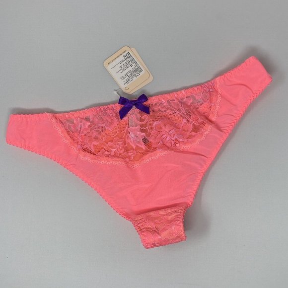 Agent Provocateur Pammie Pink Brief AP4 Large NWT - Picture 14 of 16